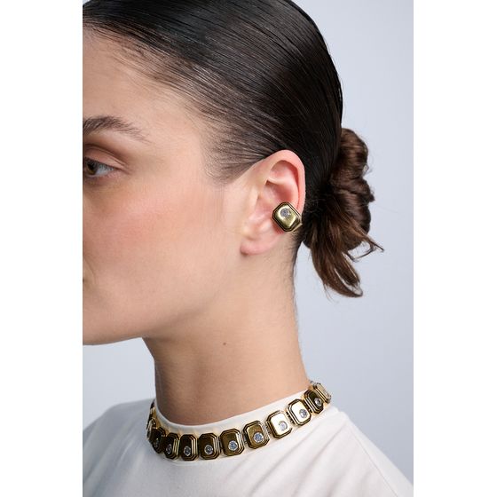 Piercing Ponto Collab Renata Correa Ouro Vintage